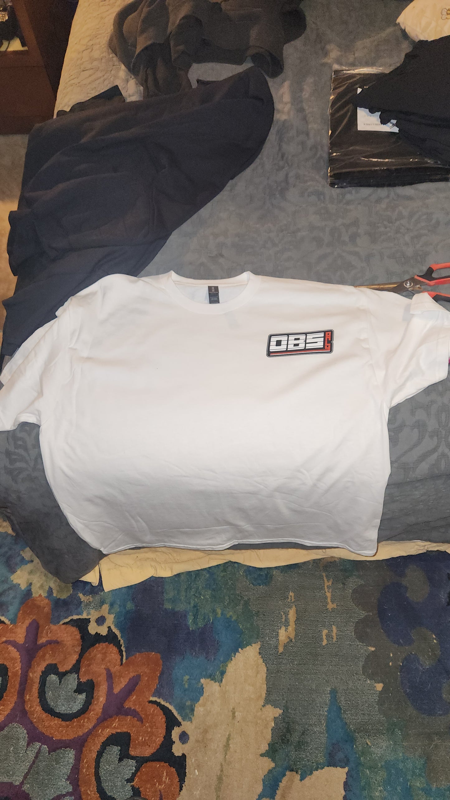 White Obs Only shirt