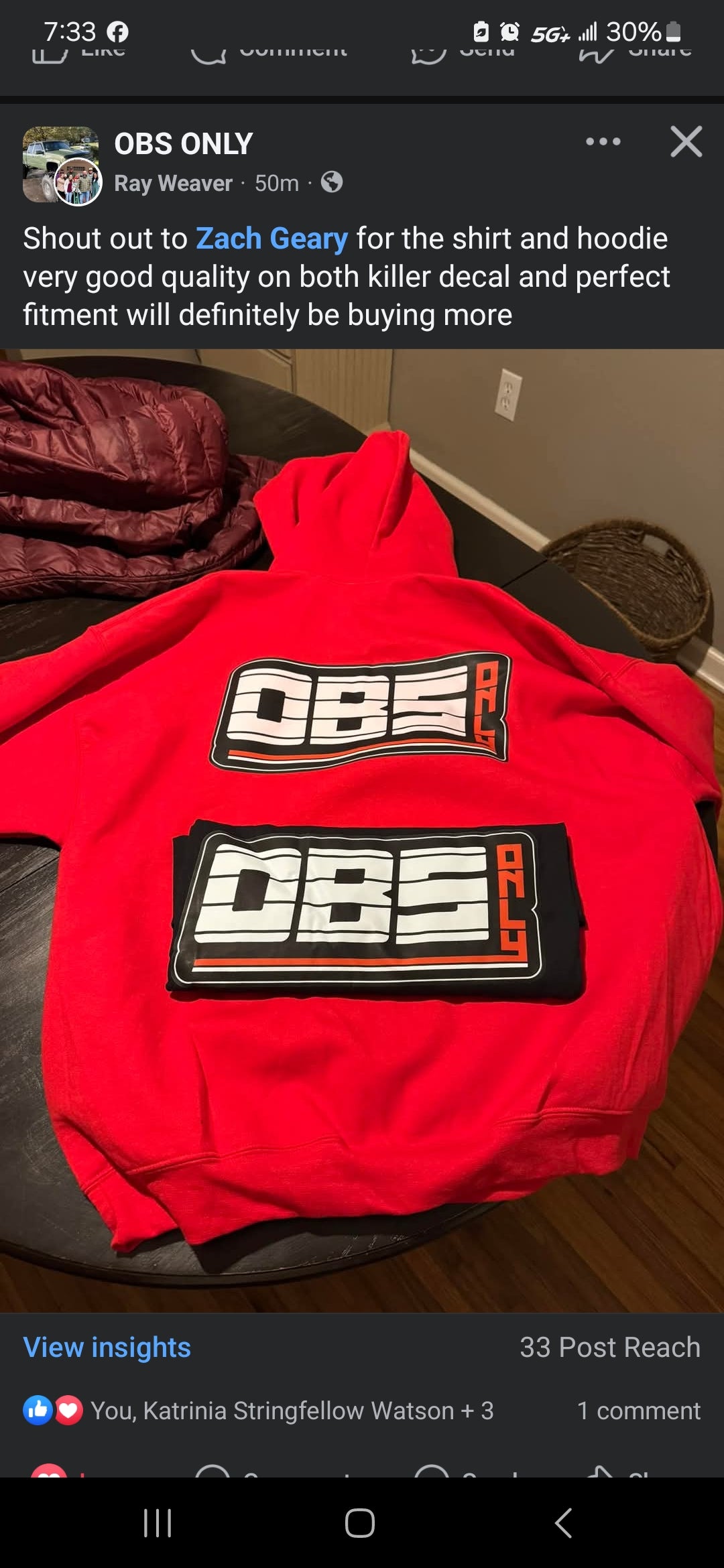 Obs Only hoodies