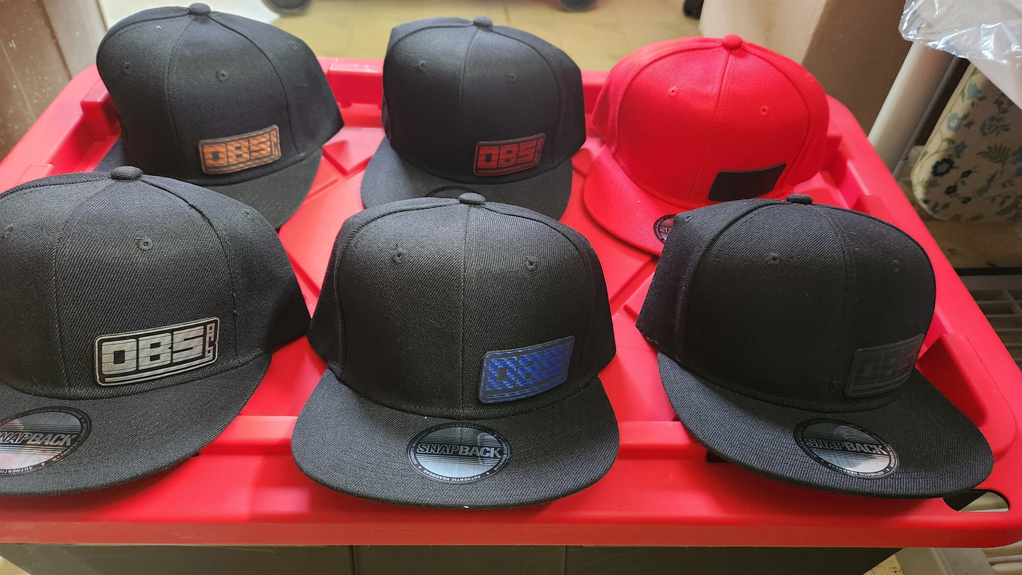 Flat bill snapbacks